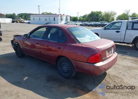 2004 Nissan Sentra 1.8S из США, поврежденный, VIN 3N1CB51D94L915690